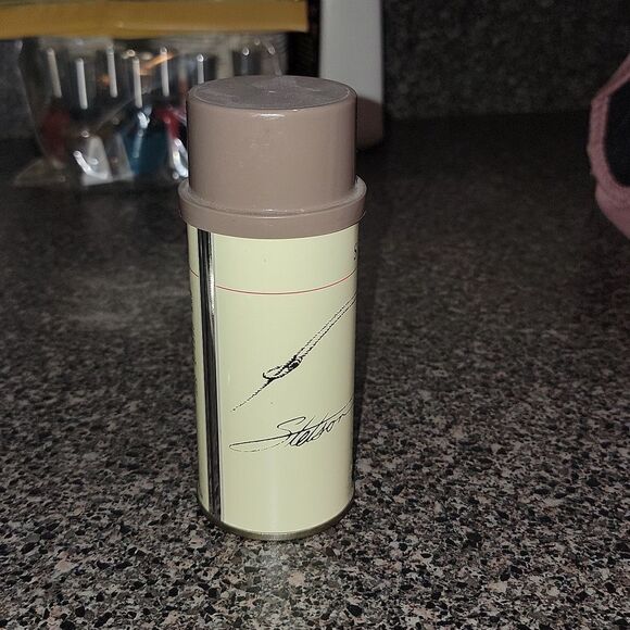 RARE Vintage FULL 1980s STETSON High-end Shave Cream PFIZER Shaving New Old Stoc - Picture 2 of 8